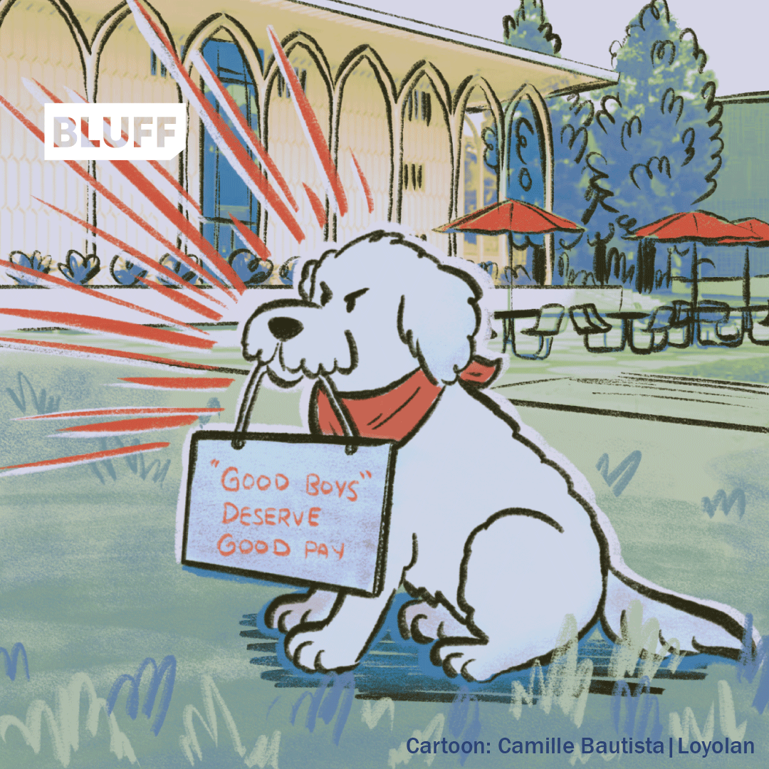 Buster goes on strike! Inspired by IATSE fight